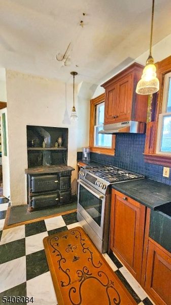 Interior, Kitchen, Pendant Lights