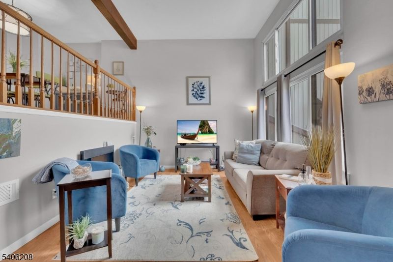 Interior, Living room, Wooden Beams, Wood Texture Flooring