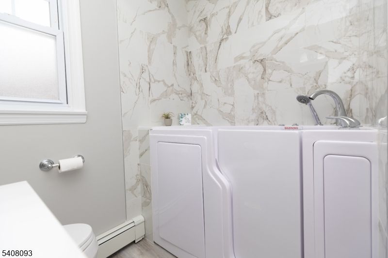 Bathroom, Interior, Marble Walls