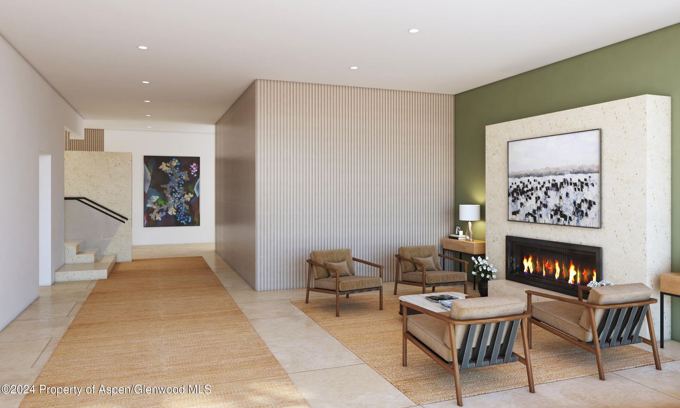 Fireplace, Interior, Living room, Recessed Lighting