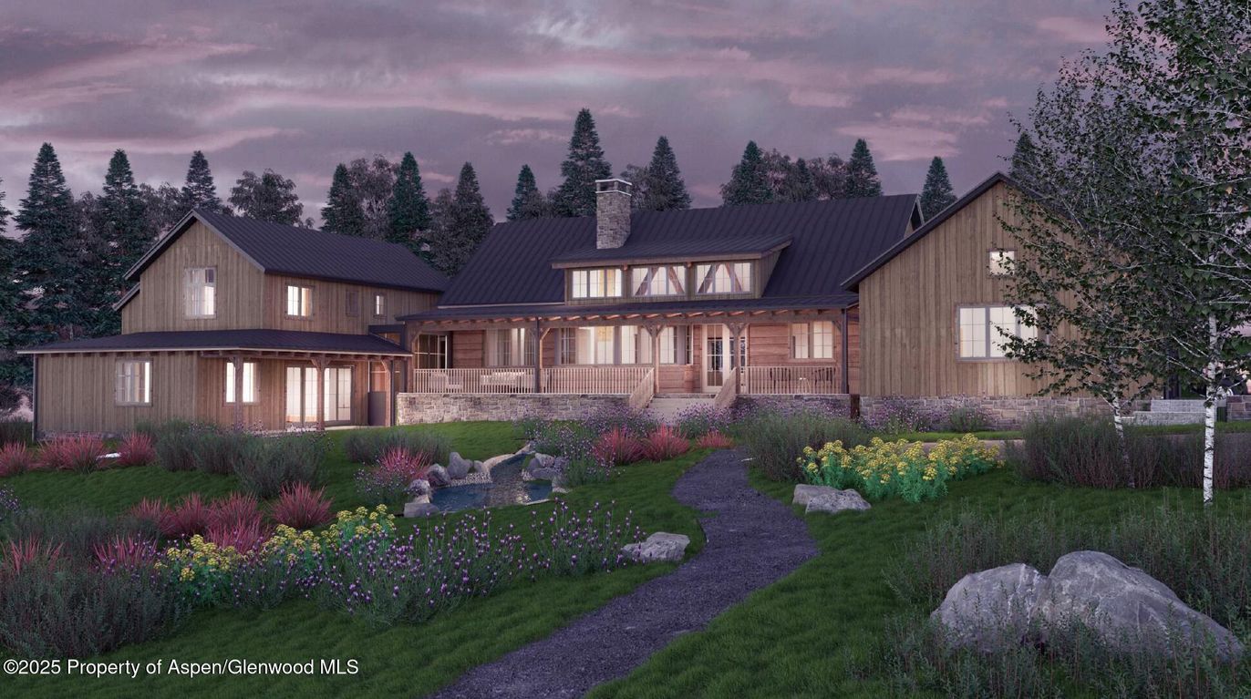Backyard, Exterior, Facade, Log Home