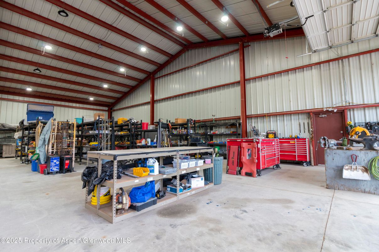 Garage, Interior, Recessed Lighting