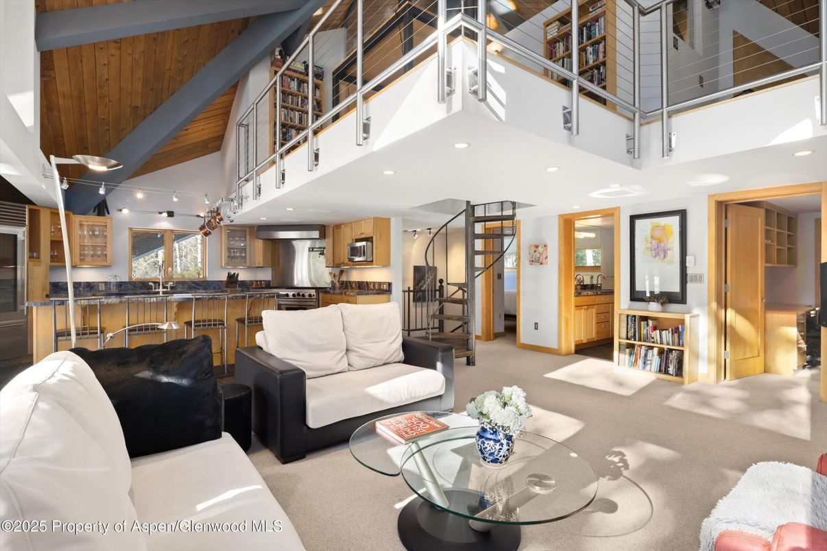 Interior, Kitchen, Living room, Recessed Lighting, Stainless Steel Appliances