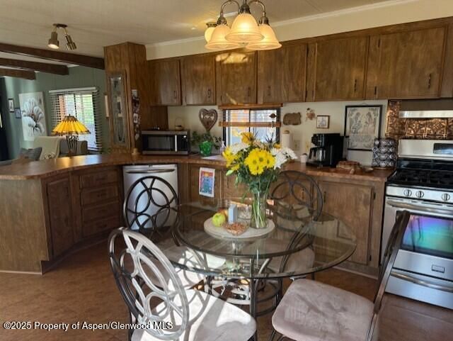 Dining room, Interior, Kitchen