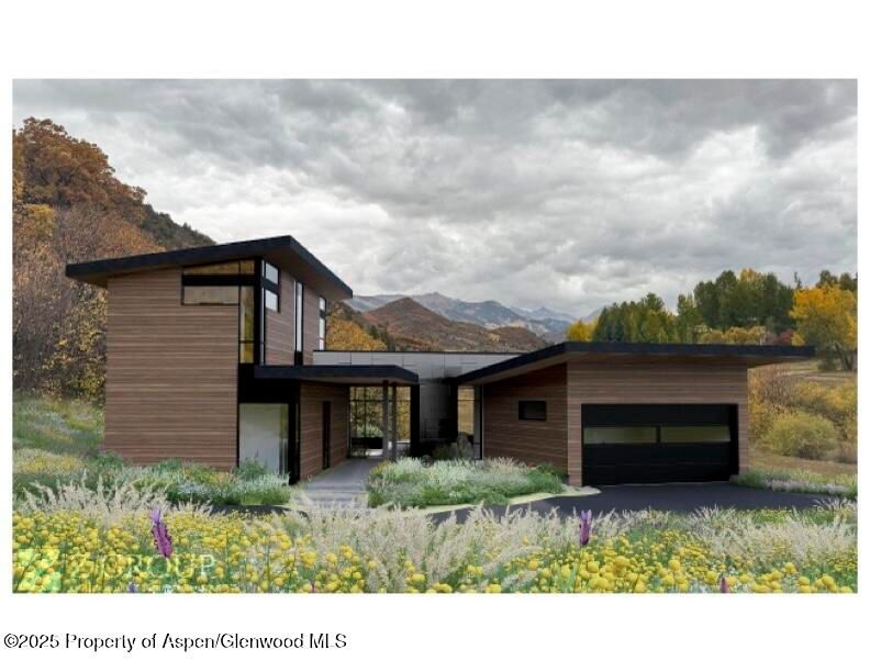 Attached, Exterior, Facade, Modern