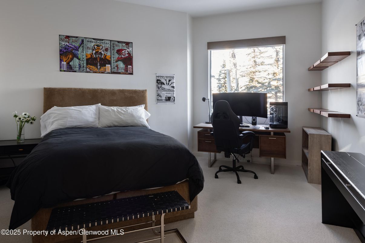 Bedroom, Home Office, Interior