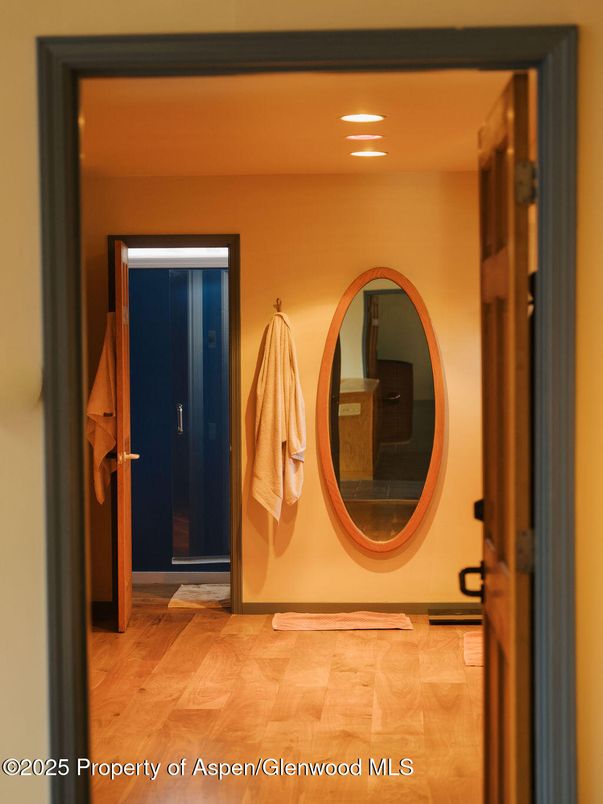 Interior, Recessed Lighting, Wood Texture Flooring