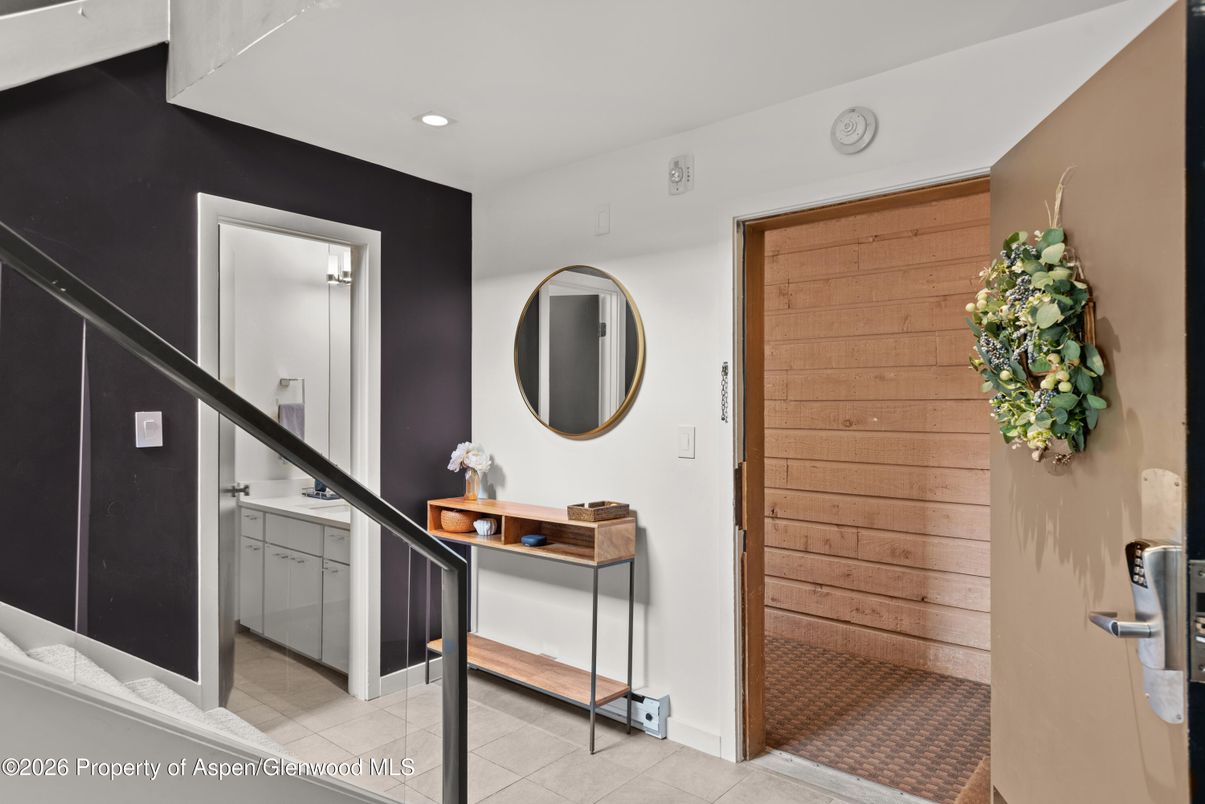 Bathroom, Interior, Recessed Lighting, Wooden Walls