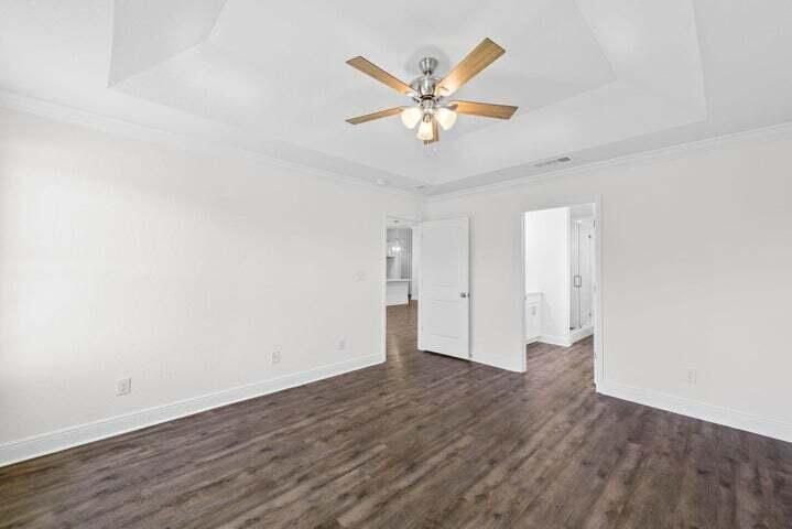 Empty room, Interior, Wood Texture Flooring