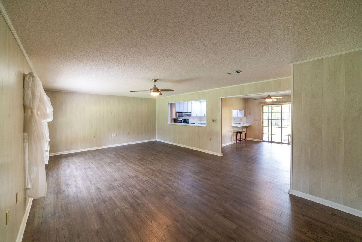 Empty room, Interior, Wood Texture Flooring