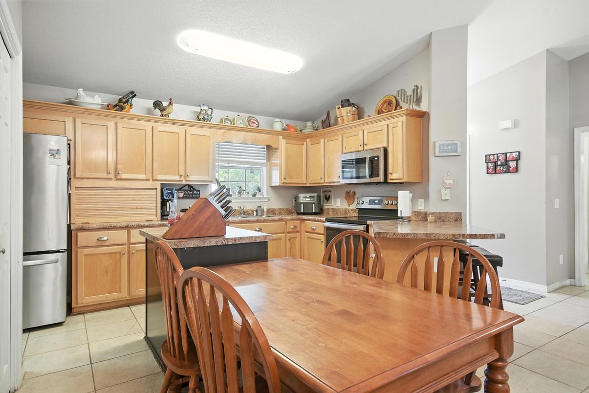 Dining room, Interior, Kitchen