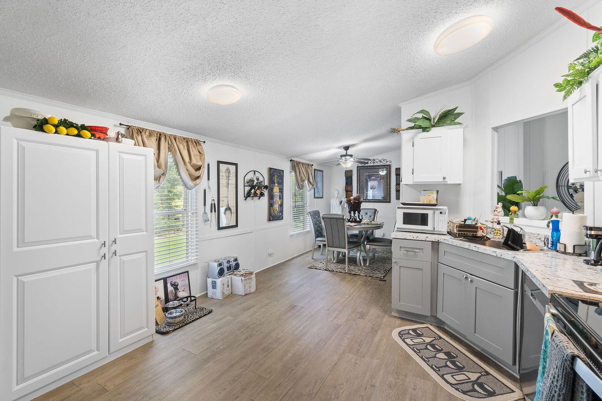 Dining room, Interior, Kitchen, Wood Texture Flooring