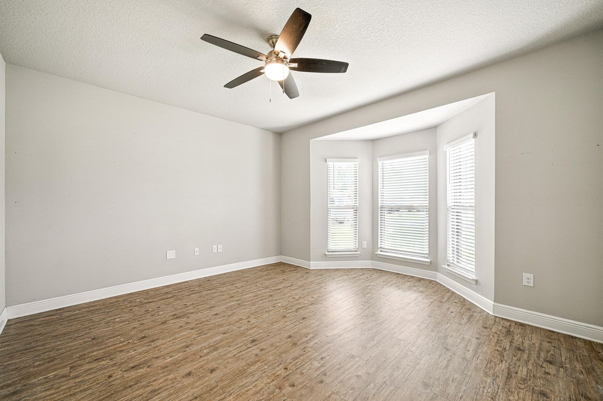 Empty room, Interior, Wood Texture Flooring