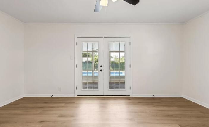 Empty room, Interior, Wood Texture Flooring