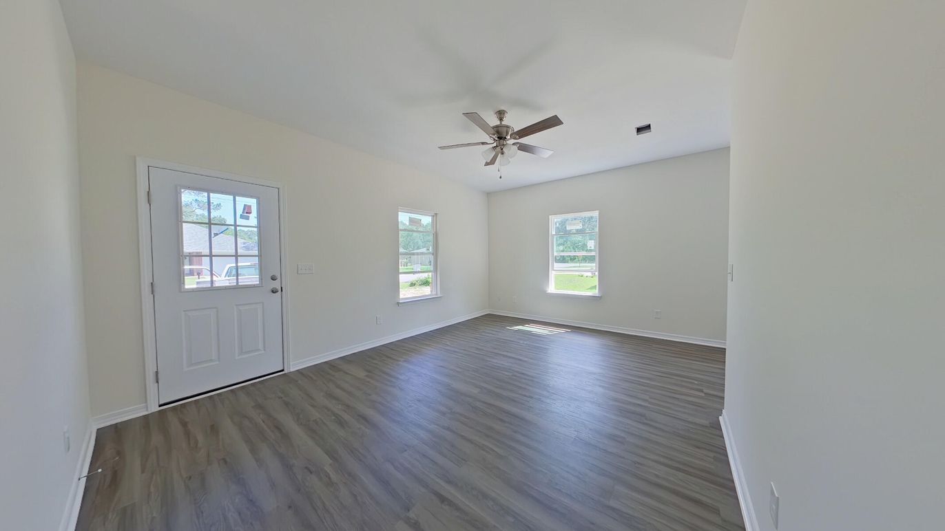 Empty room, Interior, Wood Texture Flooring