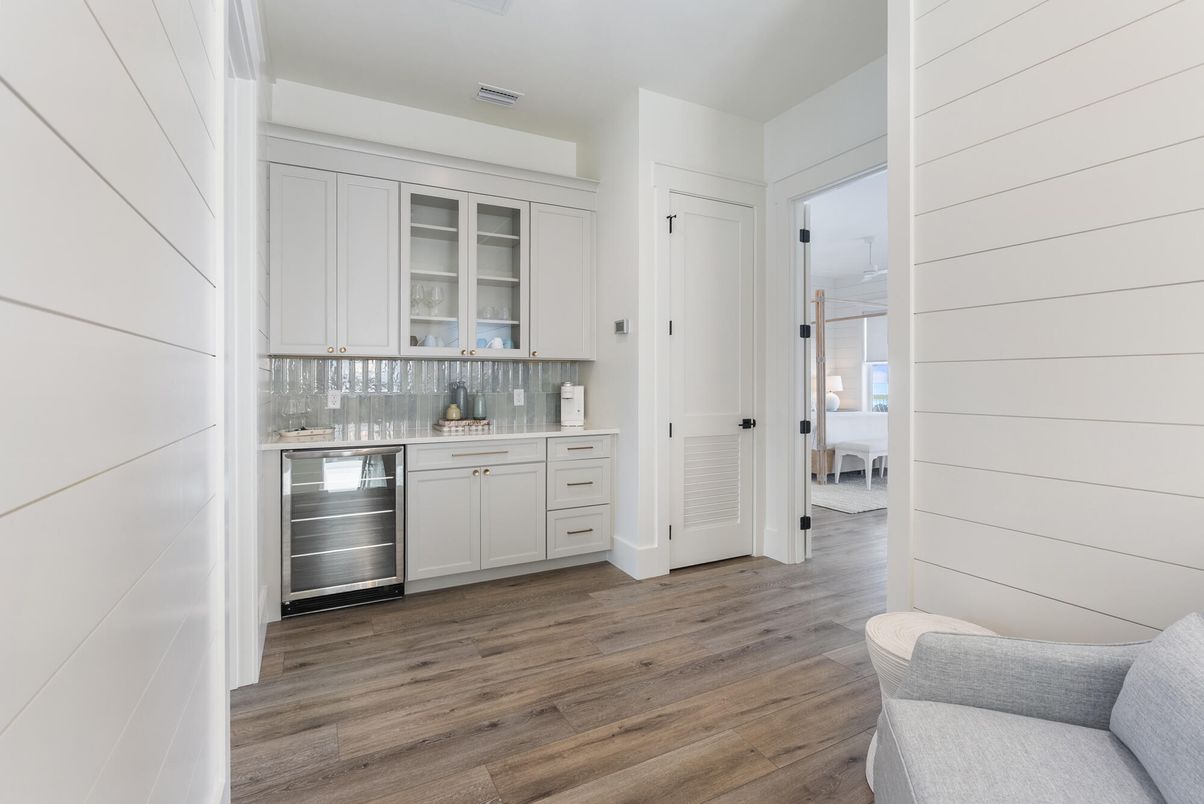 Interior, Stainless Steel Appliances, Wood Texture Flooring