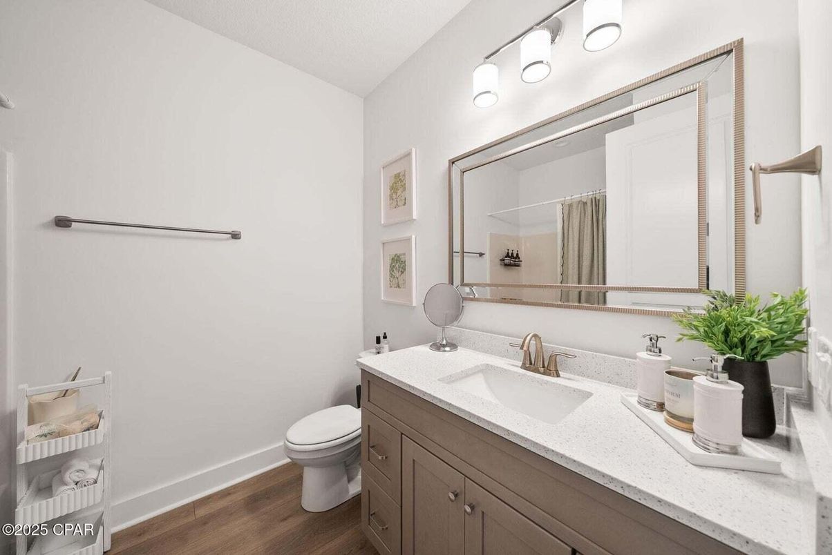 Bathroom, Interior, Wood Texture Flooring