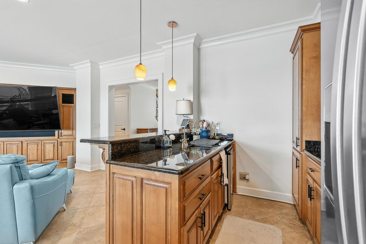 Interior, Kitchen, Pendant Lights, Recessed Lighting