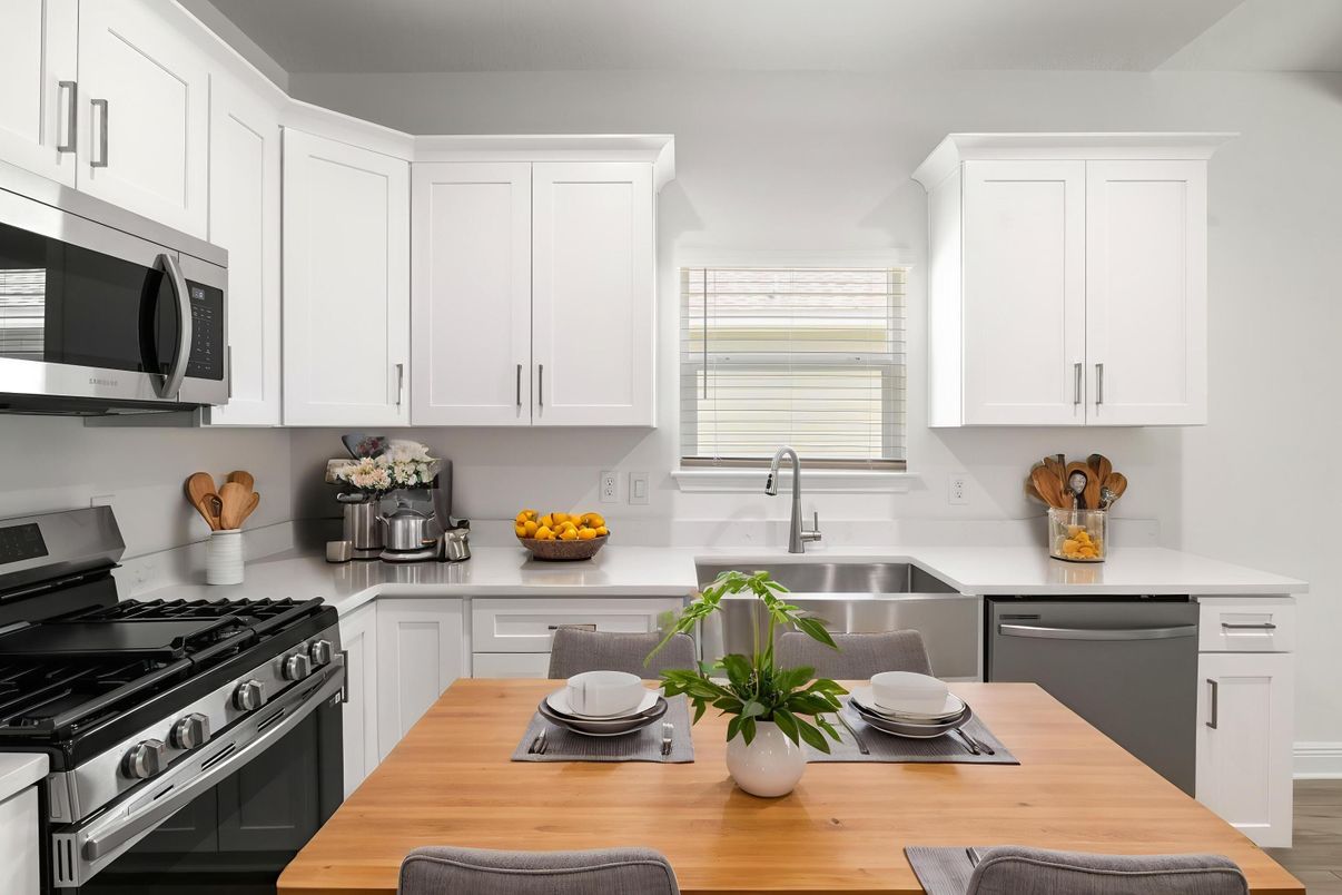 Interior, Kitchen, Stainless Steel Appliances