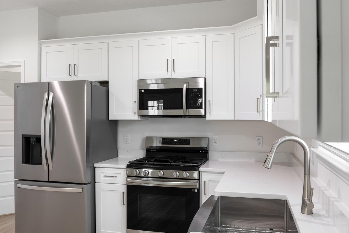 Interior, Kitchen, Stainless Steel Appliances