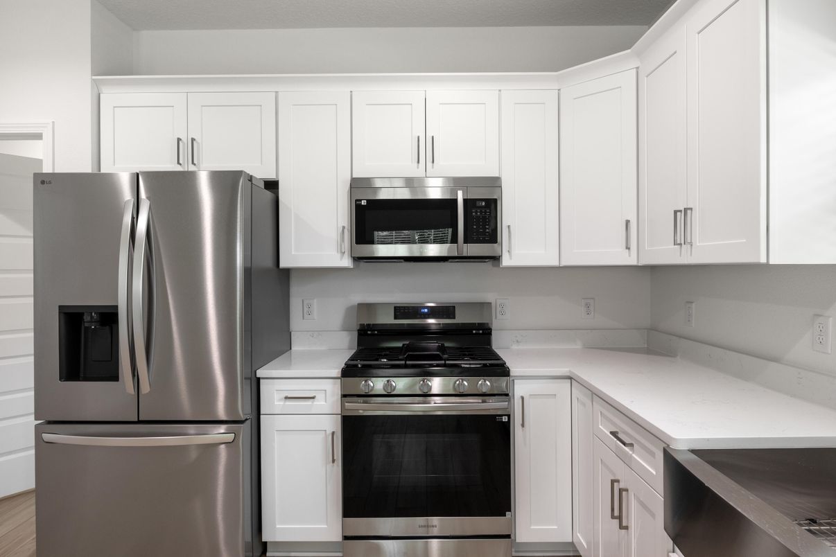 Interior, Kitchen, Stainless Steel Appliances