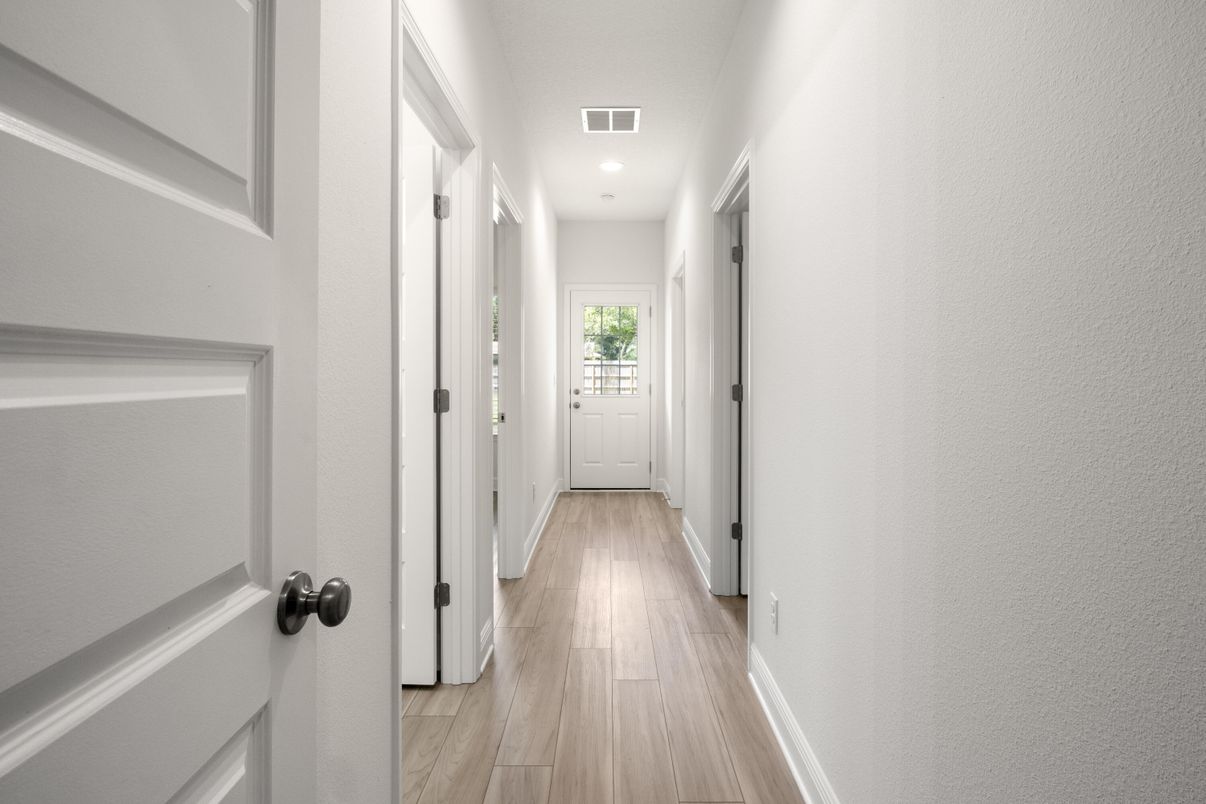 Interior, Recessed Lighting, Wood Texture Flooring