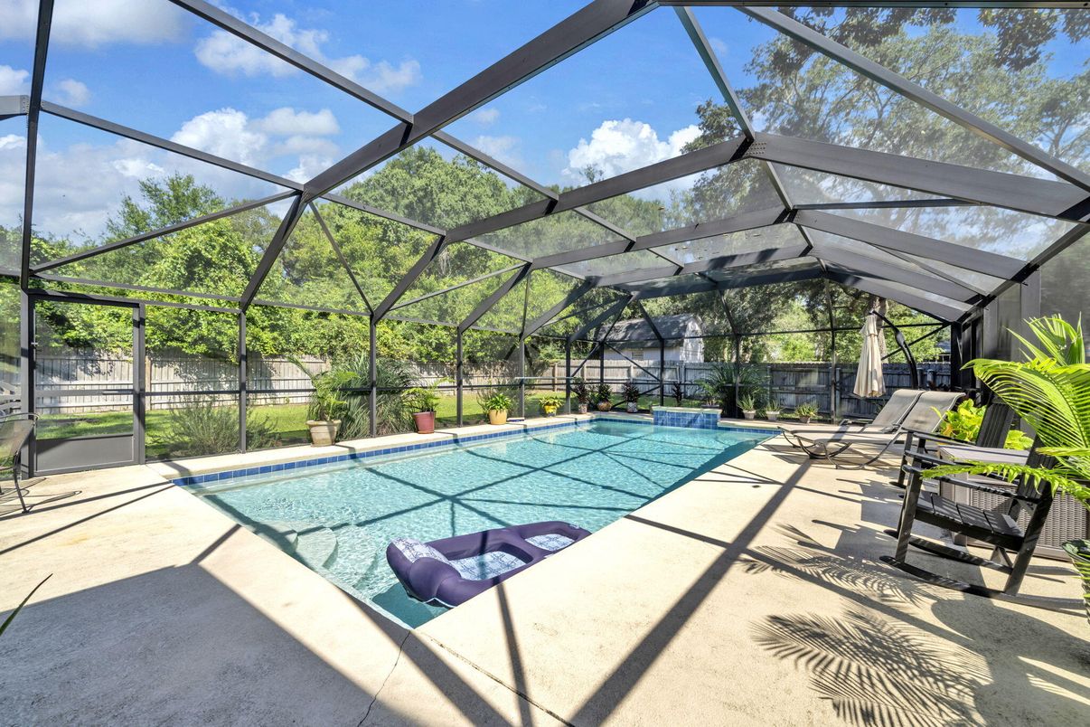 Glass Ceilings, Interior, Pool, Sun Room