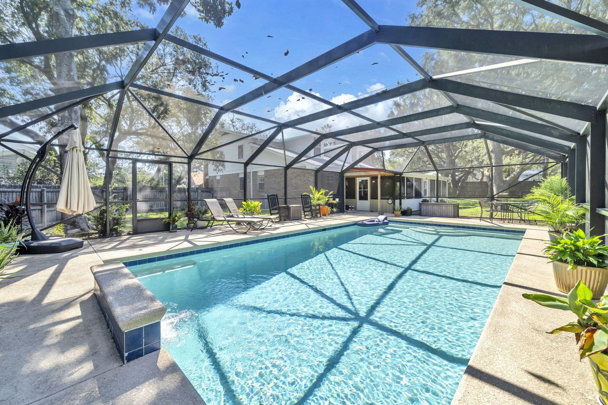 Glass Ceilings, Interior, Pool, Sun Room