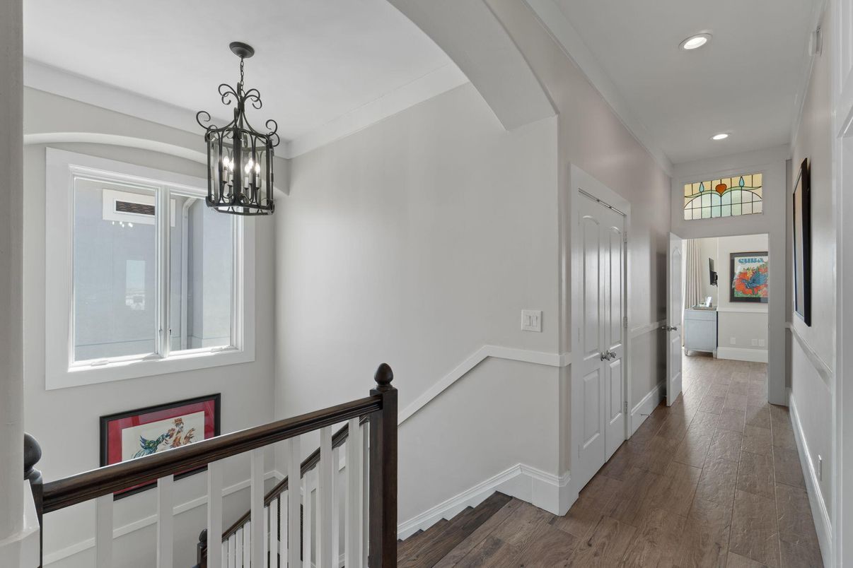 Chandelier, Interior, Pendant Lights, Recessed Lighting, Wood Texture Flooring