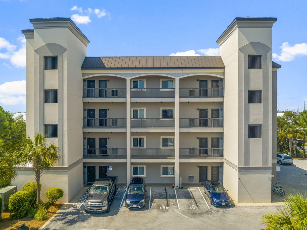 Exterior, Facade, Condo Building