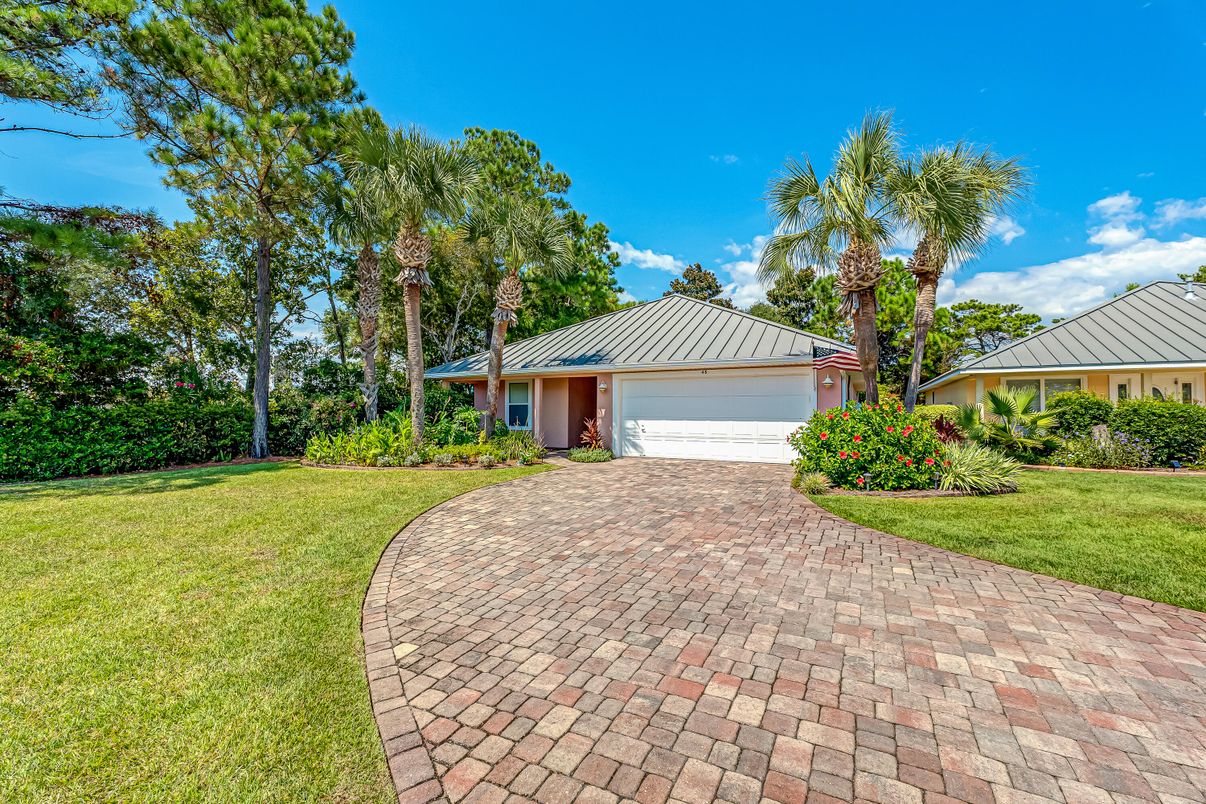 Attached, Backyard, Exterior, Facade, None