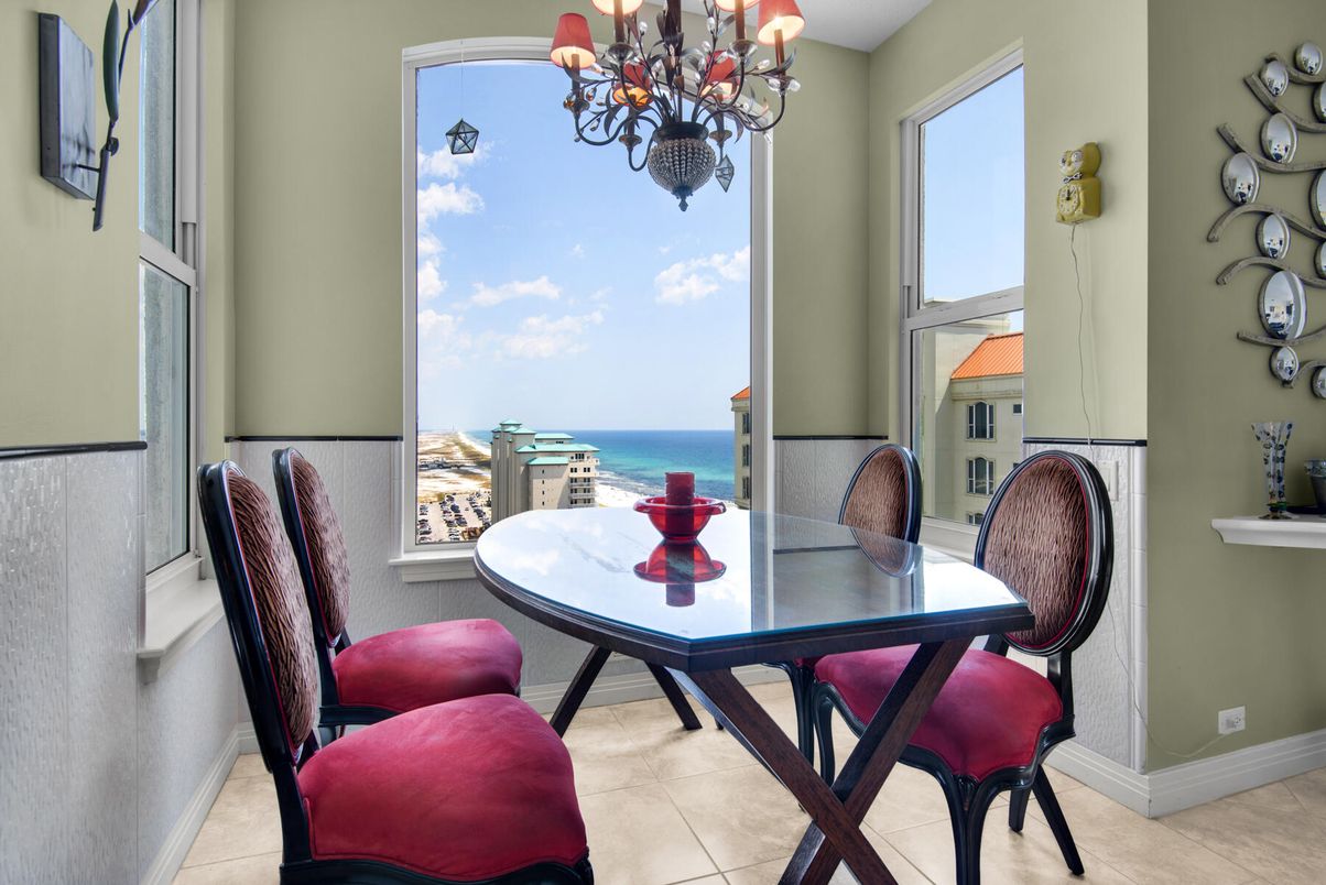 Chandelier, Dining room, Interior, Water