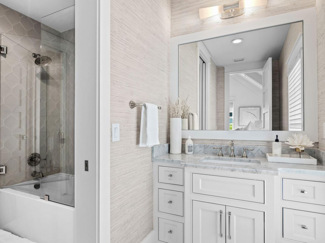 Bathroom, Glass Shower, Interior