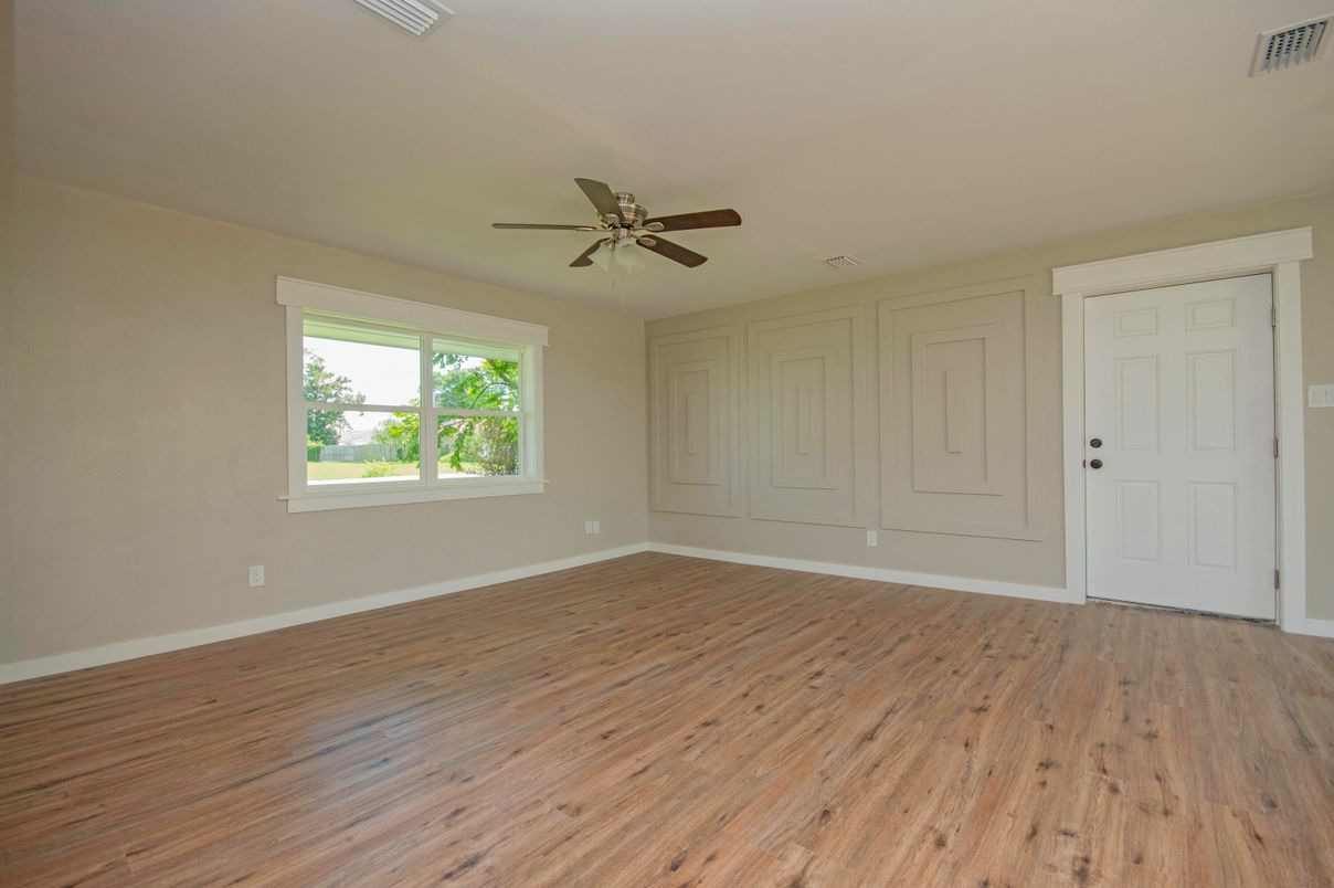 Empty room, Interior, Wood Texture Flooring