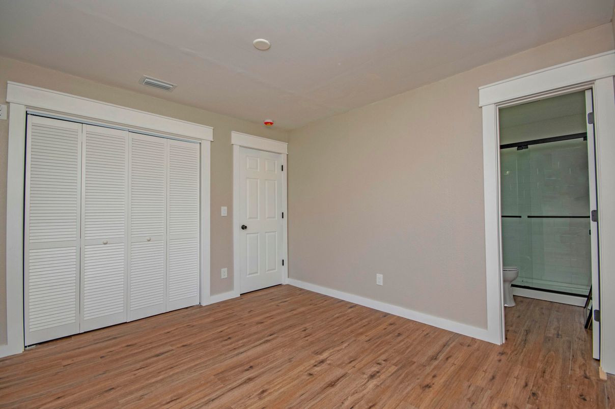 Bathroom, Empty room, Interior, Wood Texture Flooring