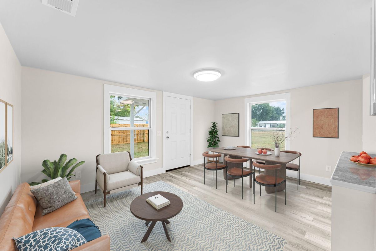 Dining room, Interior, Living room, Wood Texture Flooring