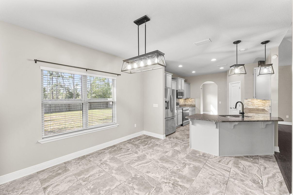 Interior, Kitchen, Pendant Lights, Recessed Lighting