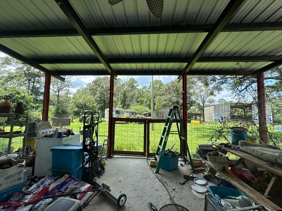 Backyard, Exterior