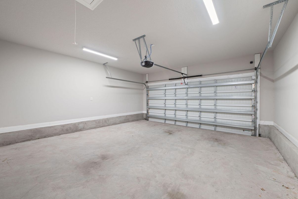 Garage, Interior, Recessed Lighting