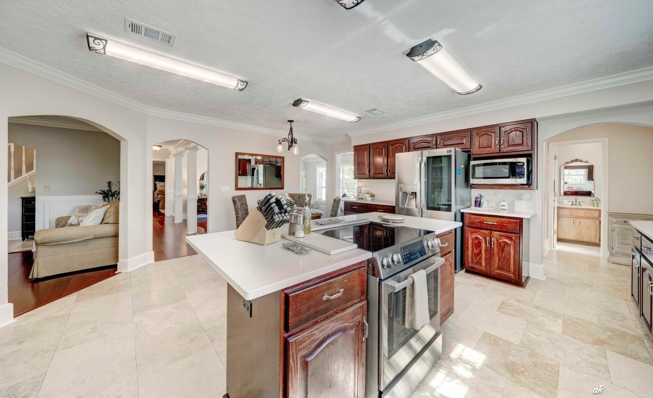 Interior, Kitchen, Stainless Steel Appliances