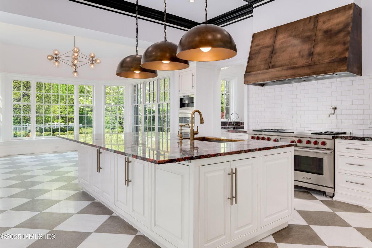 Interior, Kitchen, Pendant Lights, Stainless Steel Appliances