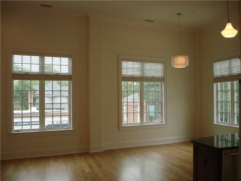 Empty room, Interior, Pendant Lights, Wood Texture Flooring