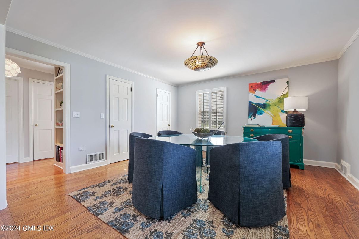Dining room, Interior, Wood Texture Flooring