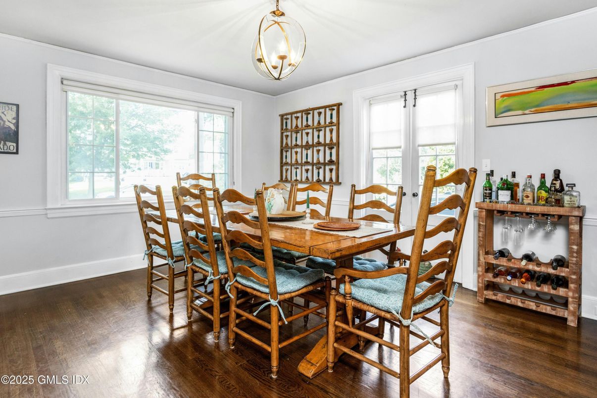 Dining room, Interior, Wood Texture Flooring
