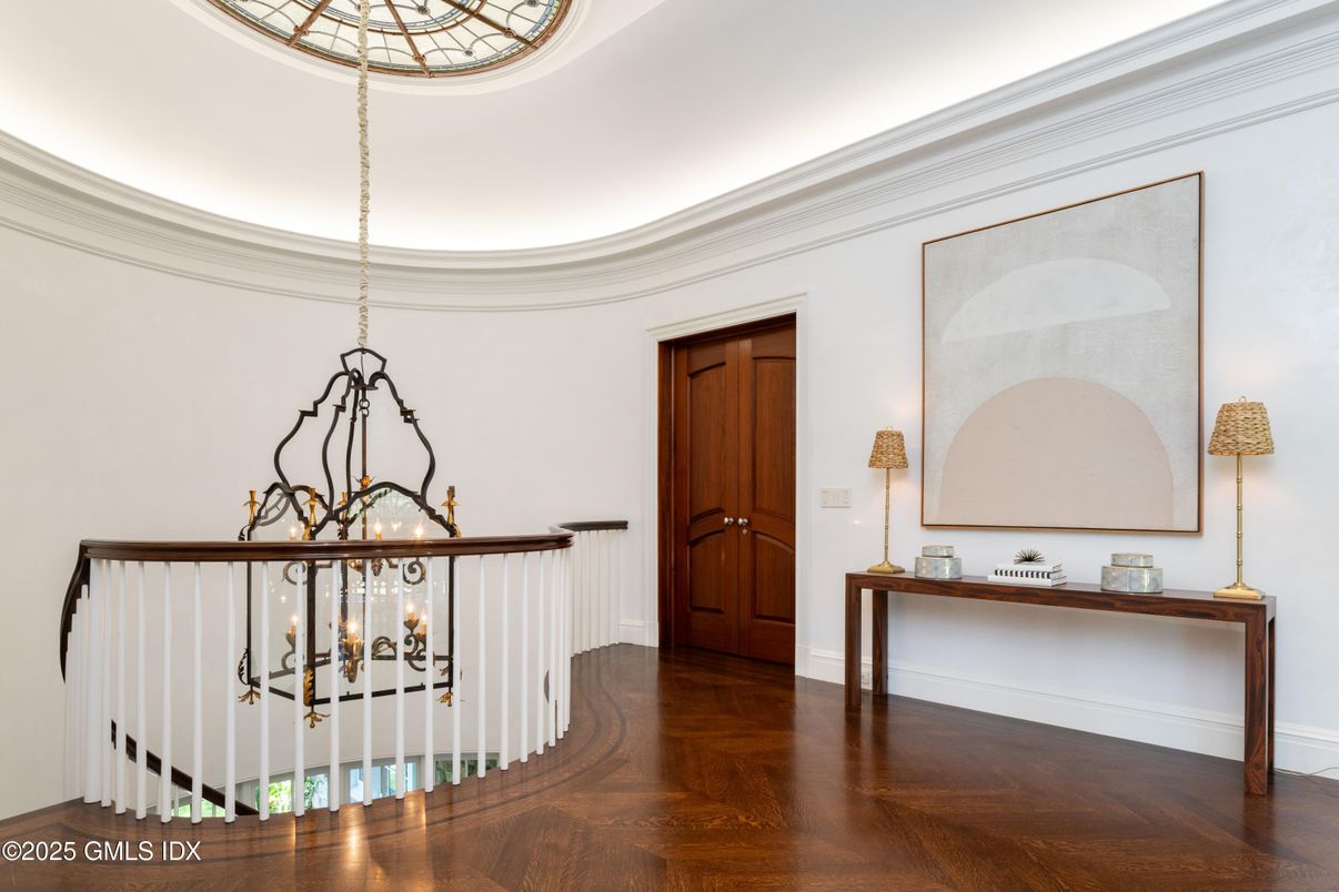 Chandelier, Interior, Wood Texture Flooring