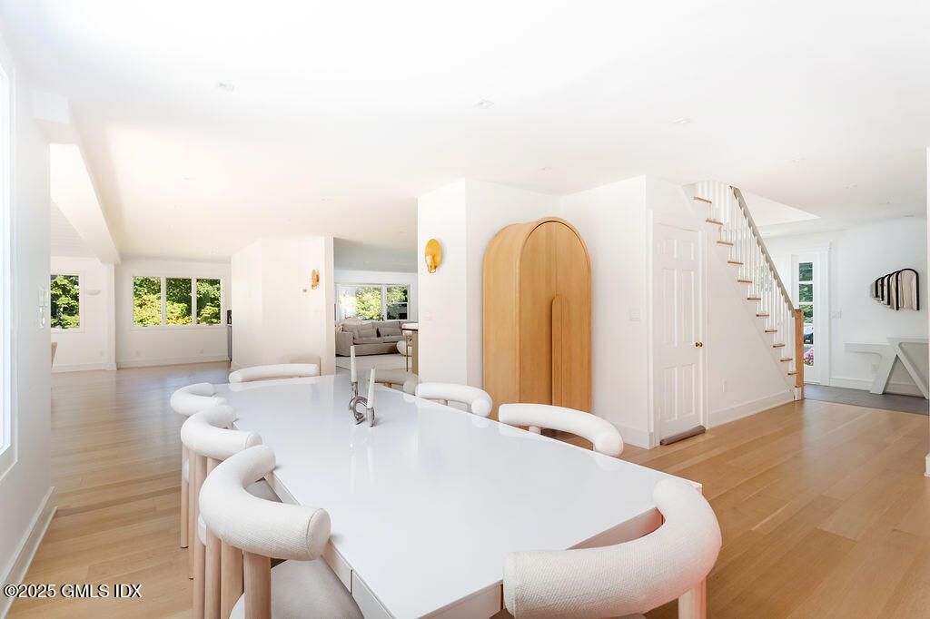 Dining room, Interior, Wood Texture Flooring