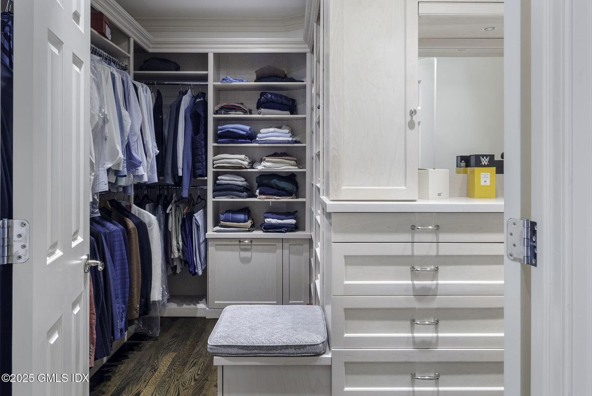 Interior, Walk-in Closets, Wood Texture Flooring