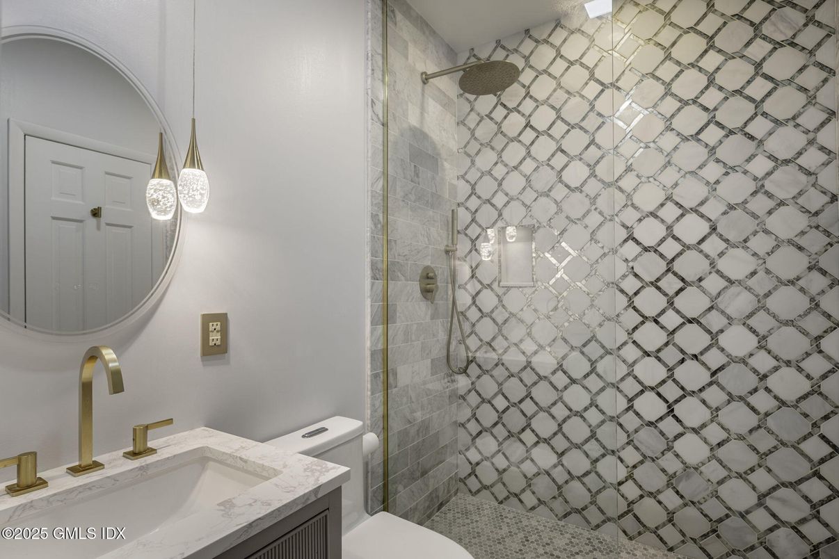 Bathroom, Glass Shower, Interior