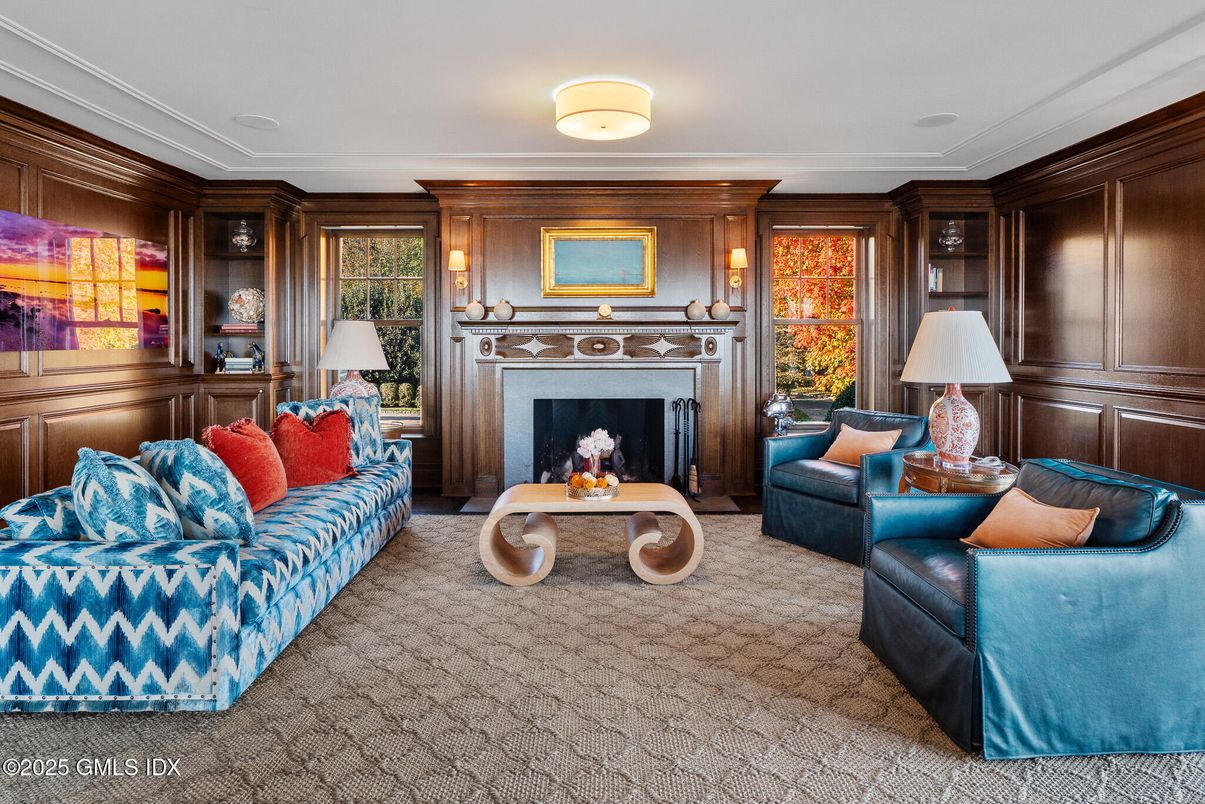 Fireplace, Interior, Living room, Wooden Walls