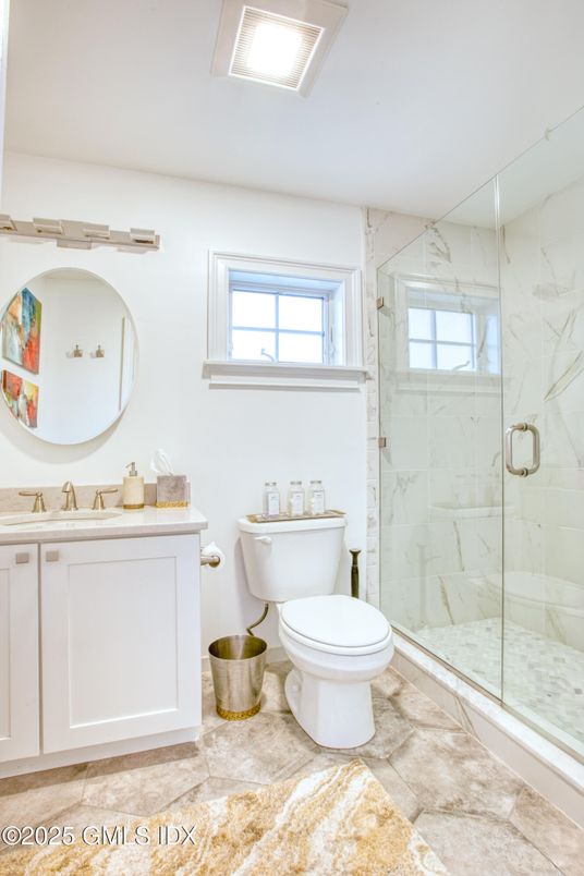 Bathroom, Glass Shower, Interior, Marble Walls